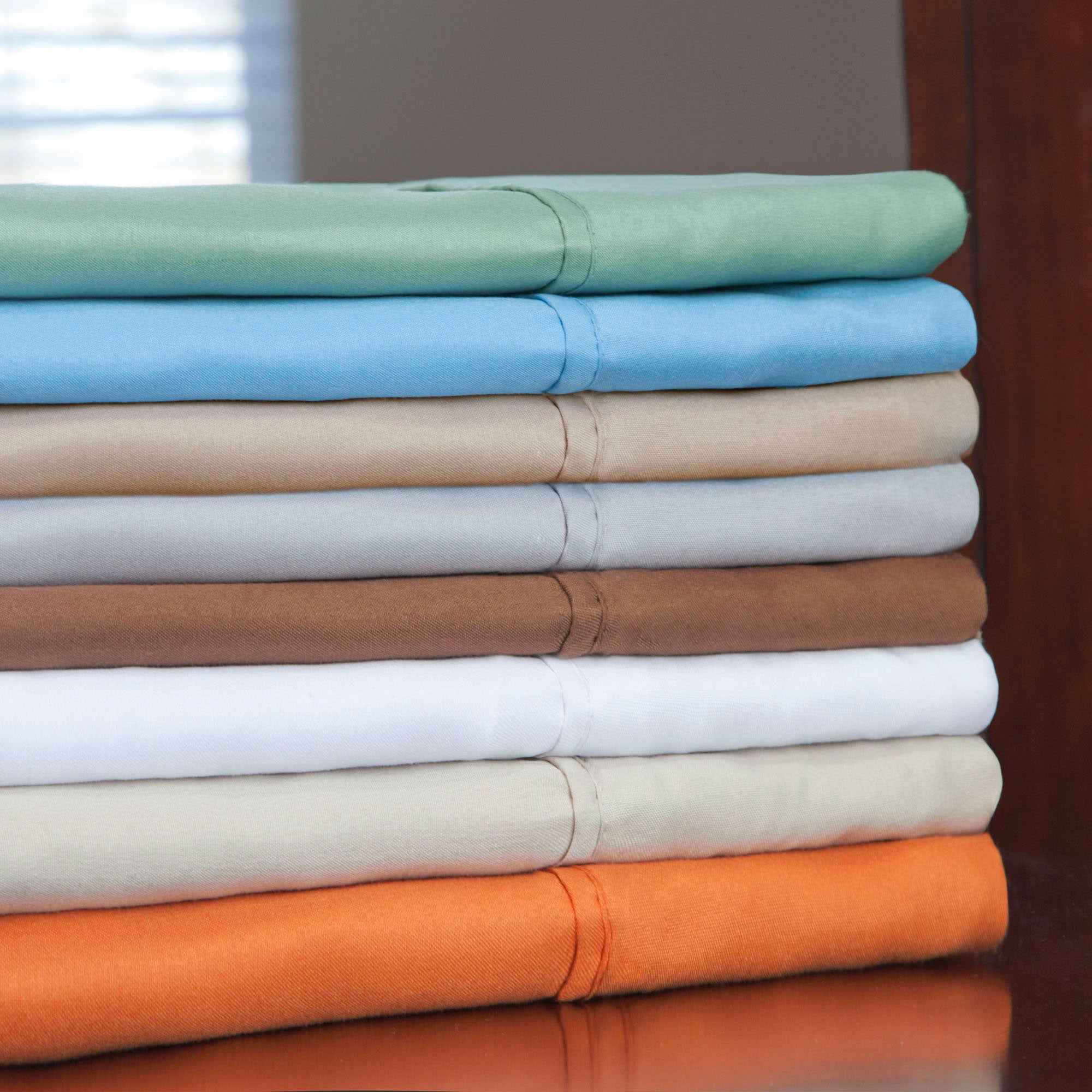 Series Microfiber Sheet Set, Blue, Twin