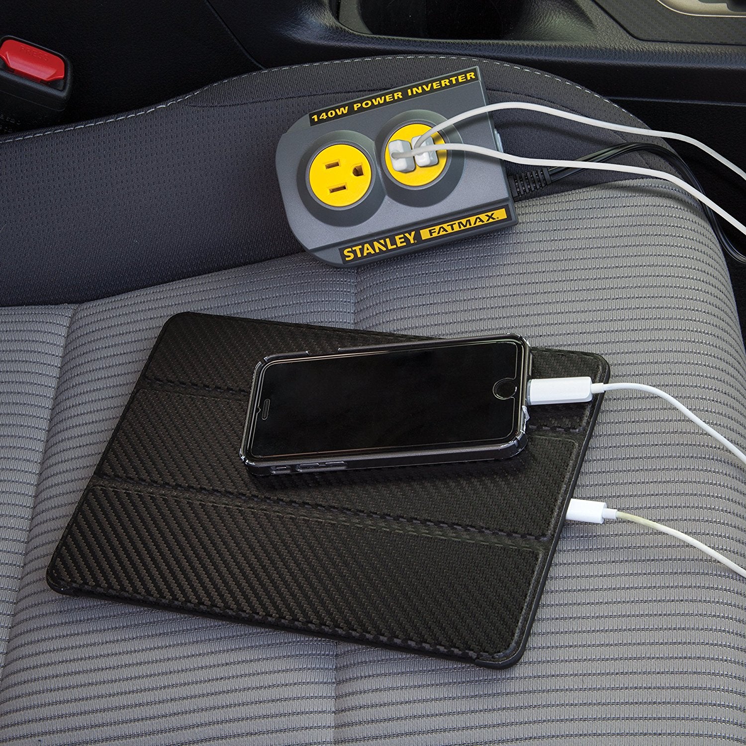 FatMax 140W Power Inverter with USB