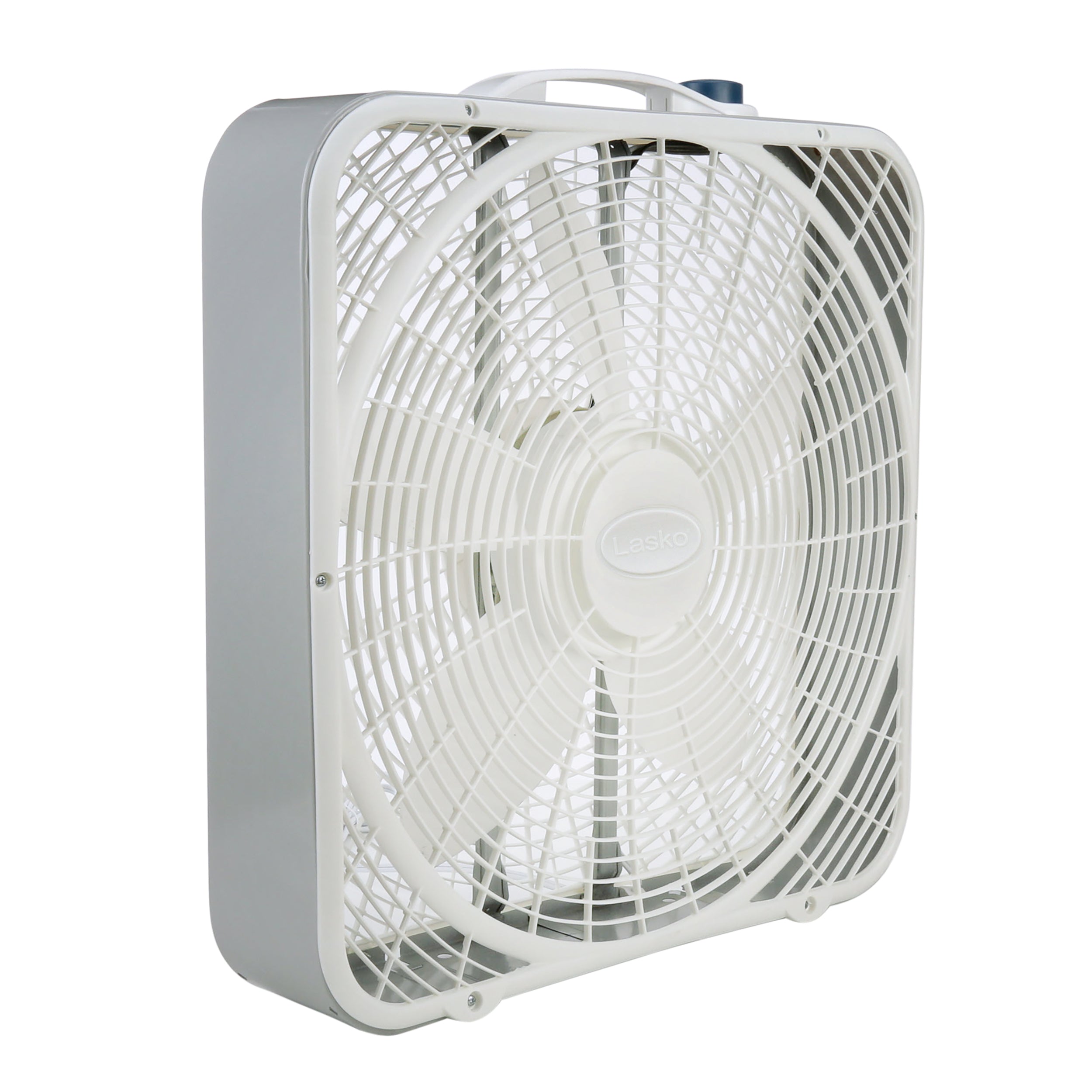  20" Premium Box 3-Speed Fan with Innovative Wind Ring System, Gray