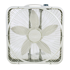  20" Premium Box 3-Speed Fan with Innovative Wind Ring System, Gray